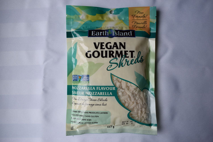 Mozarella cheese shreds - Earth Island